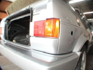 Silver Convertible VW Restoration