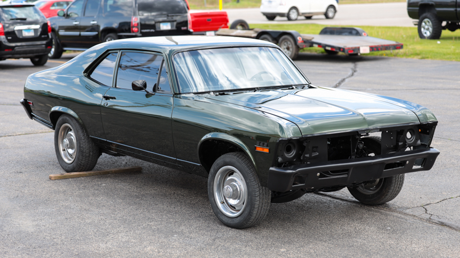 1972 Chevy Nova front passenger side